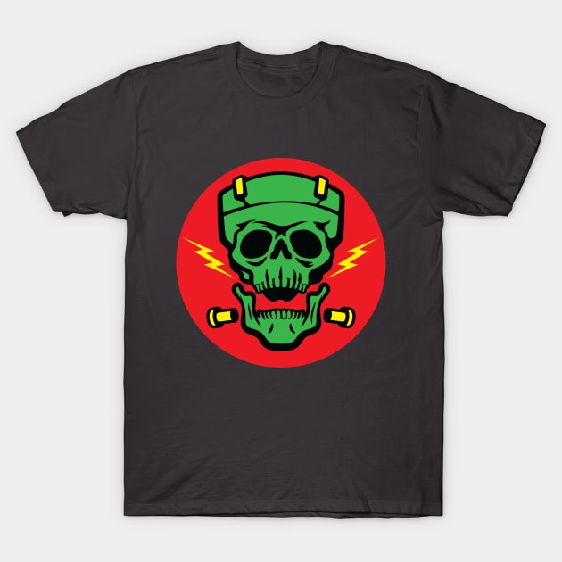 Frankenskull T-Shirt by toadyco